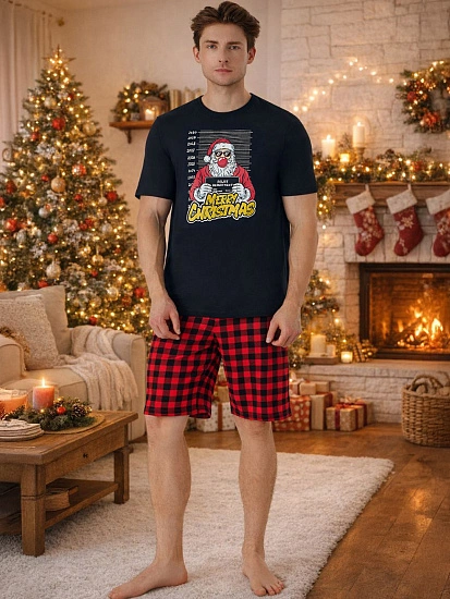 картинка Комплект домашний мужской новогодний от магазина мужской одежды Mark Formelle