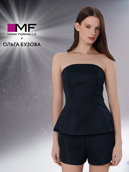 картинка Корсет Mark Formelle x Ольга Бузова черный от магазина стильной одежды Mark Formelle
