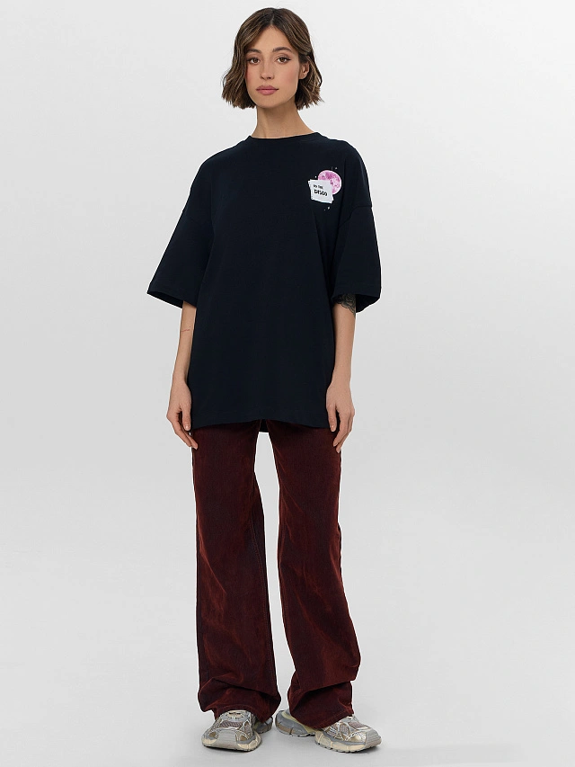 Футболка женская с надписью "Disco Diva" - 4