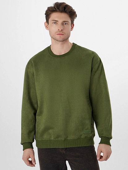 картинка Свитшот мужской зеленый от магазина мужской одежды Mark Formelle