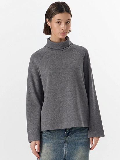 картинка Джемпер женский серый от магазина стильной одежды Mark Formelle