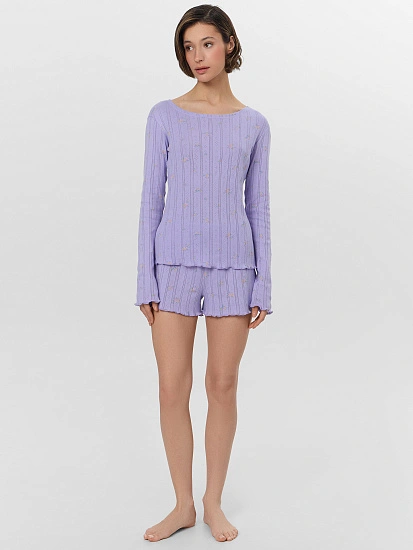 картинка КОМПЛЕКТ ЖЕНСКИЙ (ДЖЕМПЕР, ШОРТЫ) от магазина стильной одежды Mark Formelle