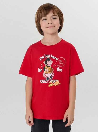 картинка ФУТБОЛКА ДЛЯ МАЛЬЧИКОВ от магазина одежды для мальчиков от бренда Mark Formelle