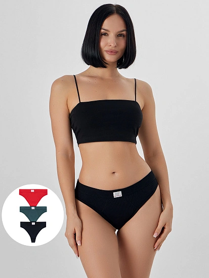 картинка ТРУСЫ ЖЕНСКИЕ (3ШТ.) от магазина стильной одежды Mark Formelle