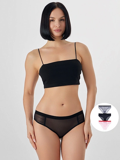 картинка ТРУСЫ ЖЕНСКИЕ (3ШТ.) от магазина стильной одежды Mark Formelle