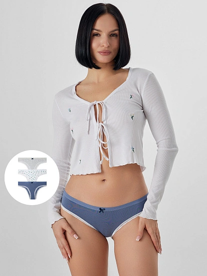 картинка ТРУСЫ ЖЕНСКИЕ (3ШТ.) от магазина стильной одежды Mark Formelle