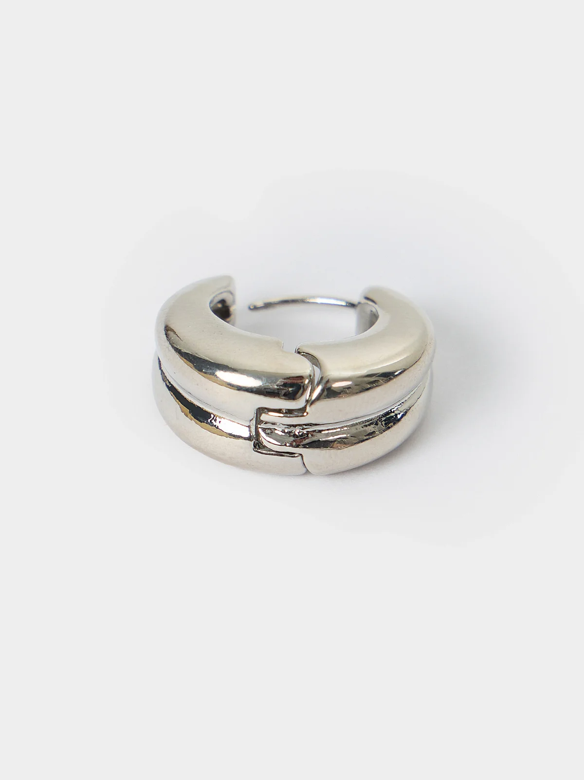 Серьги кольца женские - 7