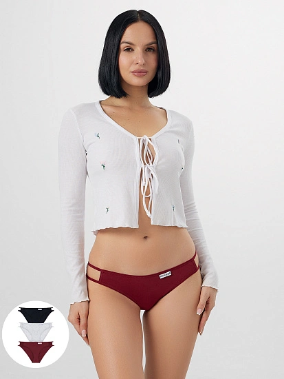 картинка ТРУСЫ ЖЕНСКИЕ (3ШТ.) от магазина стильной одежды Mark Formelle