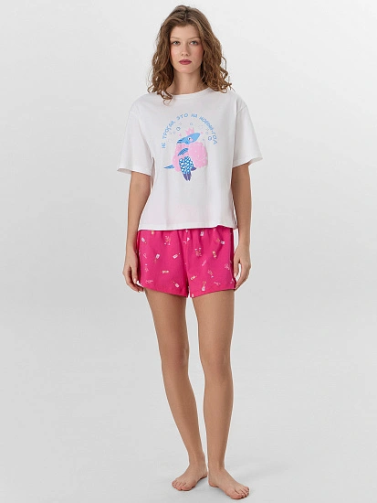 картинка Комплект домашний женский новогодний от магазина стильной одежды Mark Formelle