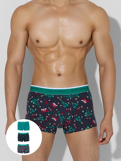 картинка ТРУСЫ МУЖСКИЕ (3ШТ) от магазина мужской одежды Mark Formelle
