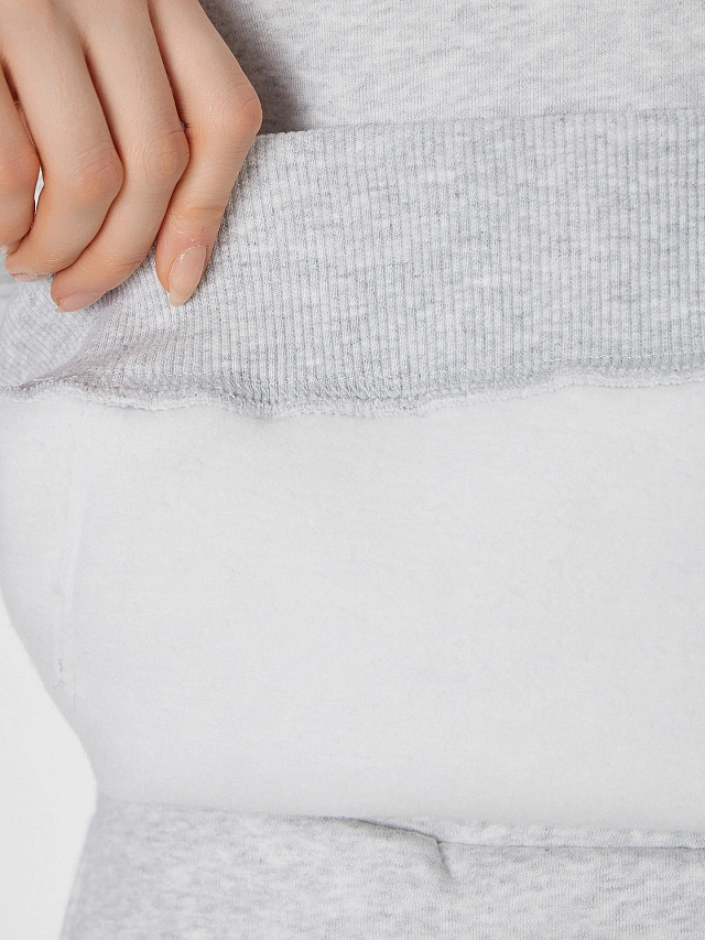 Теплый комплект женский с начесом - 7