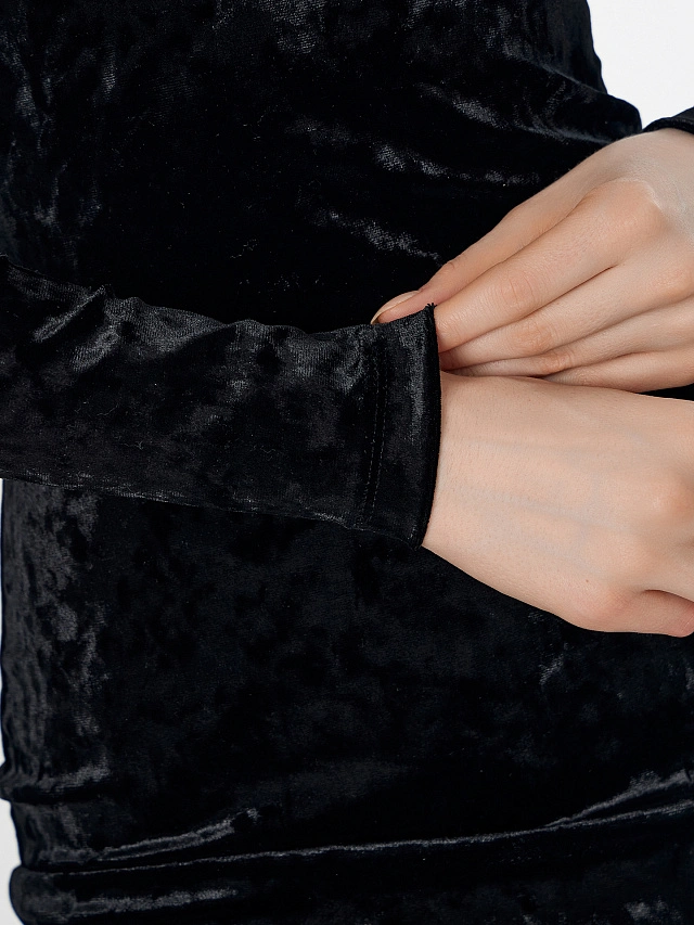 Платье женское Mark Formelle x Ольга Бузова черное - 5