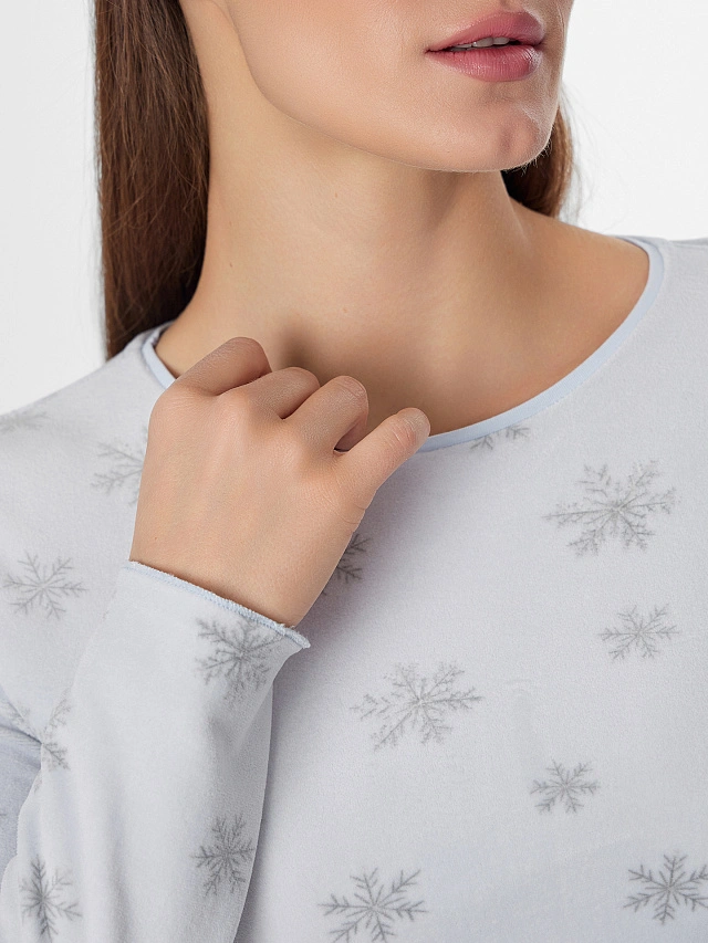 Комплект домашний женский велюровый серый - 5