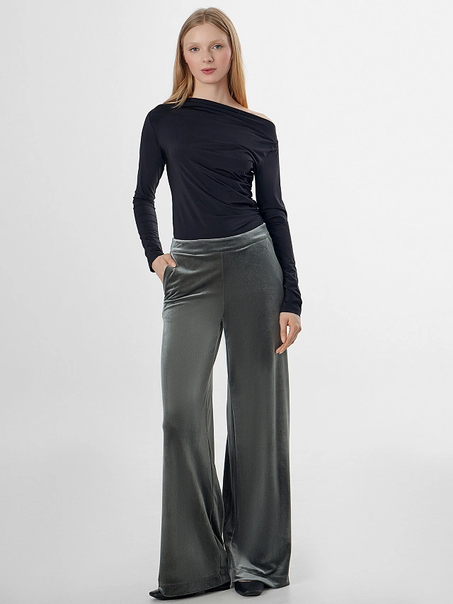 Брюки велюровые женские Mark Formelle x Ольга Бузова - 4