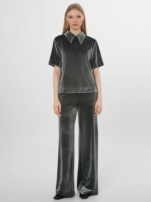 Брюки велюровые женские Mark Formelle x Ольга Бузова - 7