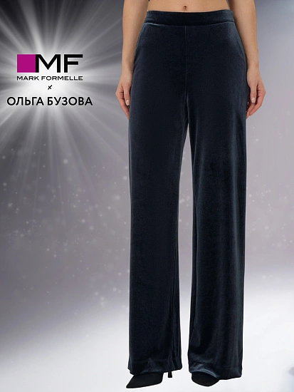 картинка Брюки велюровые женские Mark Formelle x Ольга Бузова от магазина стильной одежды Mark Formelle