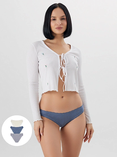 картинка ТРУСЫ ЖЕНСКИЕ (3ШТ.) от магазина стильной одежды Mark Formelle