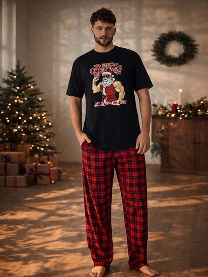 картинка Комплект домашний мужской новогодний от магазина мужской одежды Mark Formelle