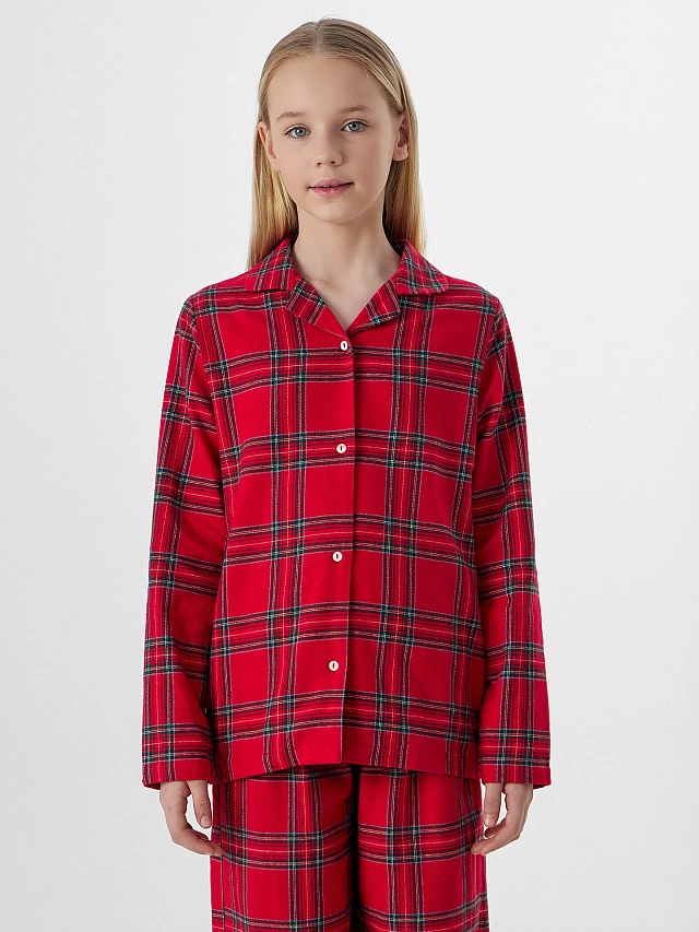 КОМПЛЕКТ ДЛЯ ДЕВОЧЕК (РУБАШКА, БРЮКИ) - 3