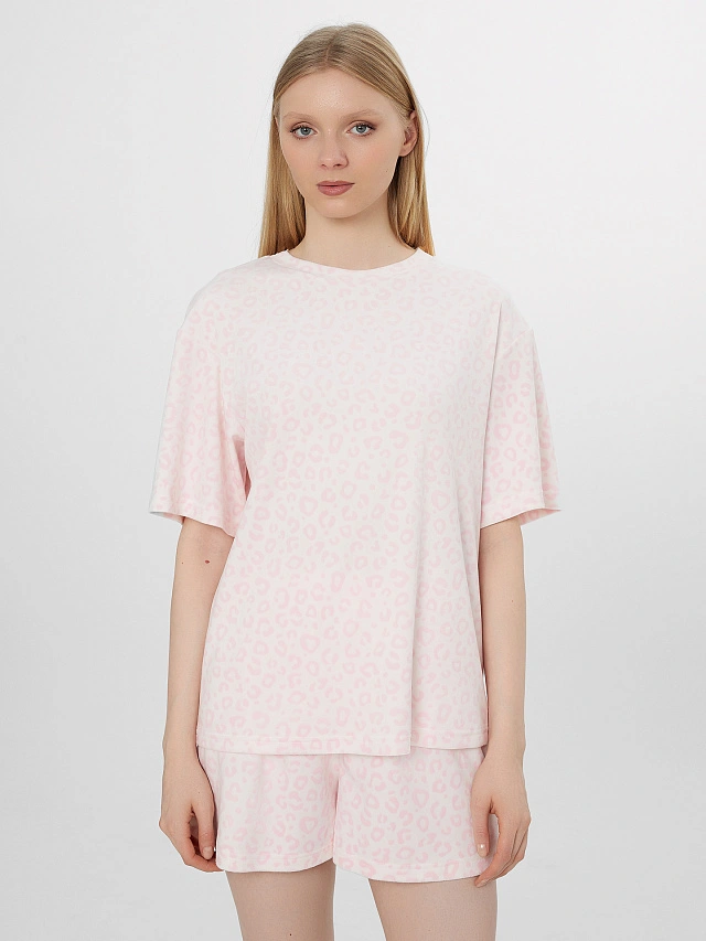 Комплект домашний женский розовый - 3