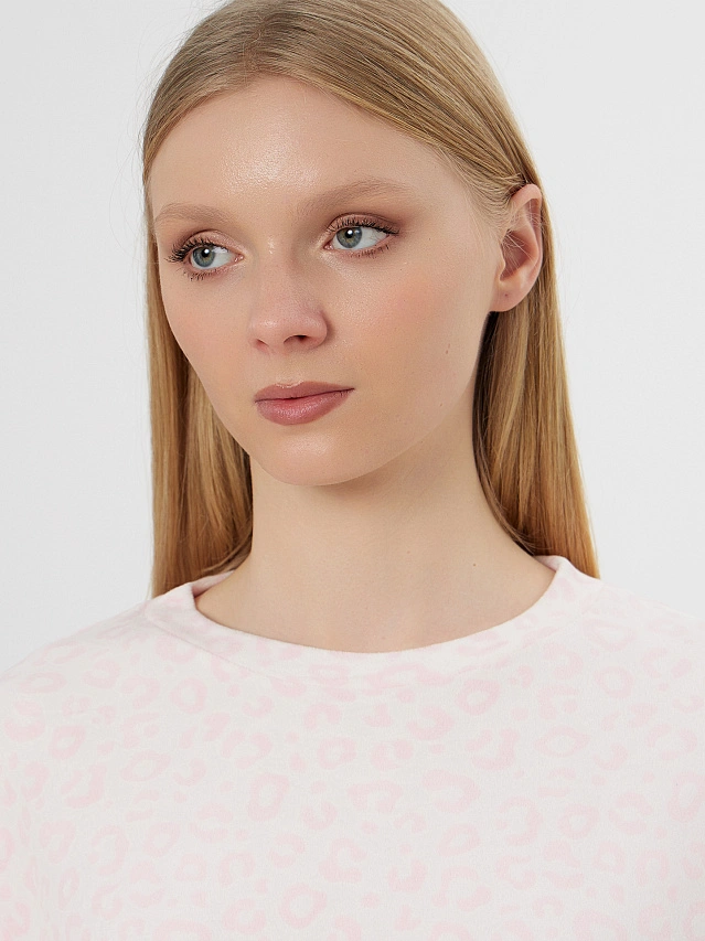 Комплект домашний женский розовый - 6