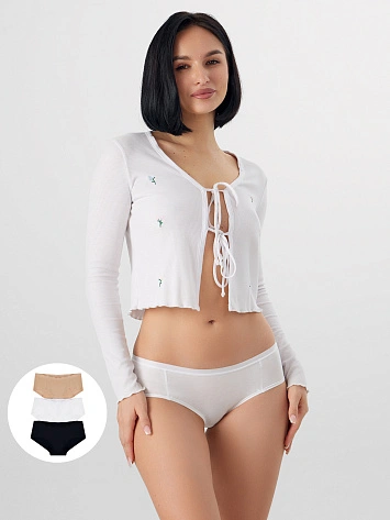 Трусы шорты в наборе, 3 шт