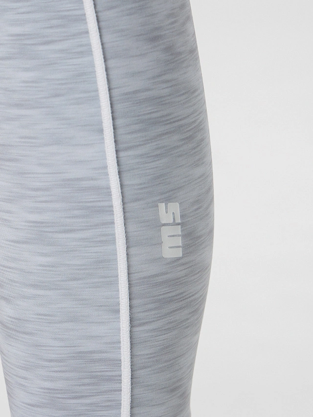 Легинсы спортивные женские серые - 10