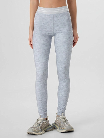 Легинсы спортивные женские серые