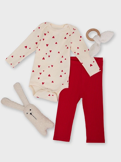 картинка КОМПЛЕКТ ДЕТСКИЙ (БОДИ, ПОЛЗУНКИ) от магазина Одежда+