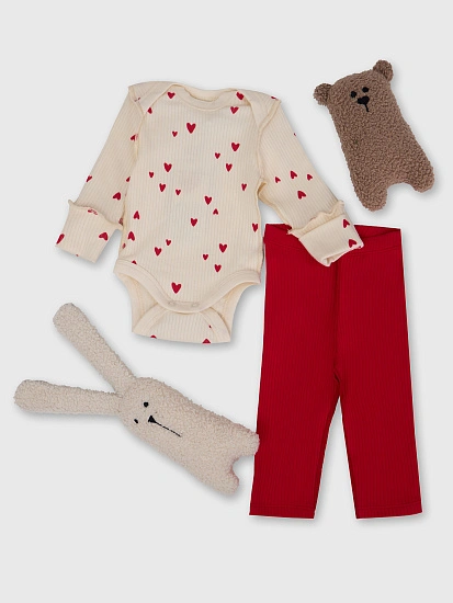 картинка КОМПЛЕКТ ДЕТСКИЙ (БОДИ, ПОЛЗУНКИ) от магазина Одежда+