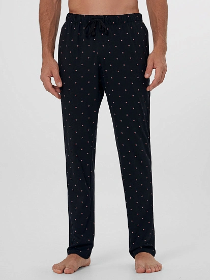 картинка Брюки домашние мужские черные от магазина мужской одежды Mark Formelle