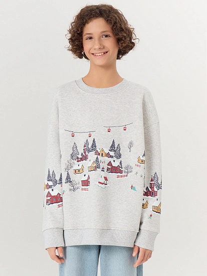 картинка СВИТШОТ ДЛЯ МАЛЬЧИКОВ от магазина одежды для мальчиков от бренда Mark Formelle