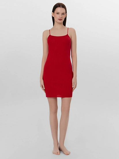 картинка Сорочка ночная женская красная от магазина стильной одежды Mark Formelle