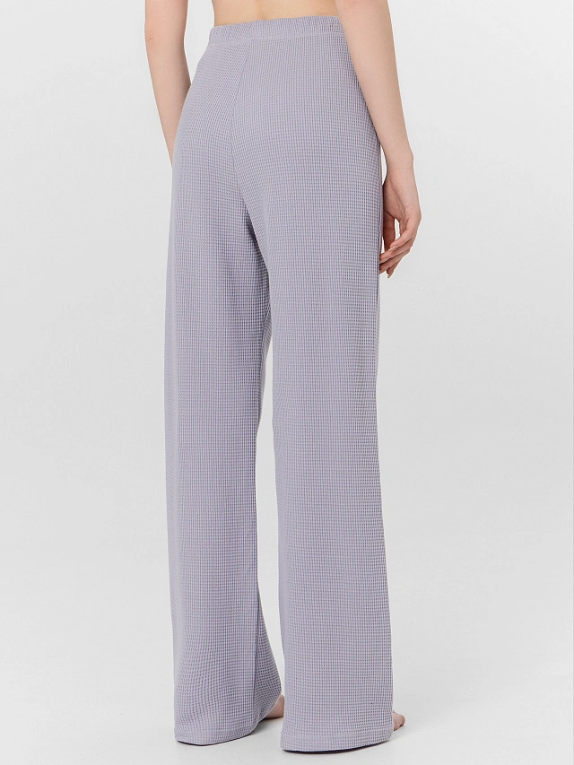 Брюки домашние женские серые - 4