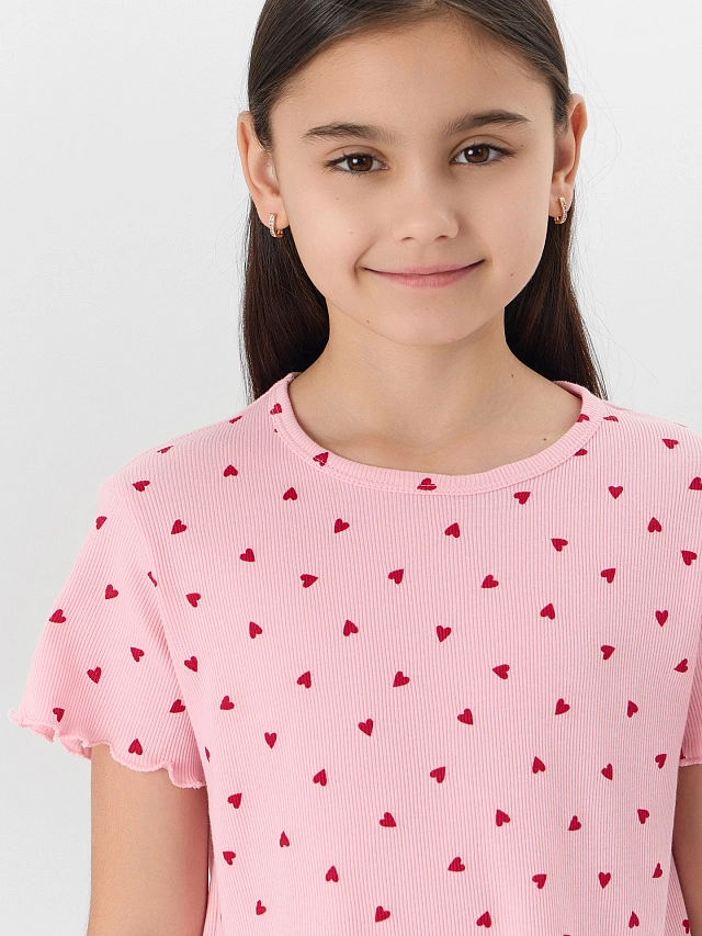 КОМПЛЕКТ ДЛЯ ДЕВОЧЕК (ФУТБОЛКА, ШОРТЫ) - 4