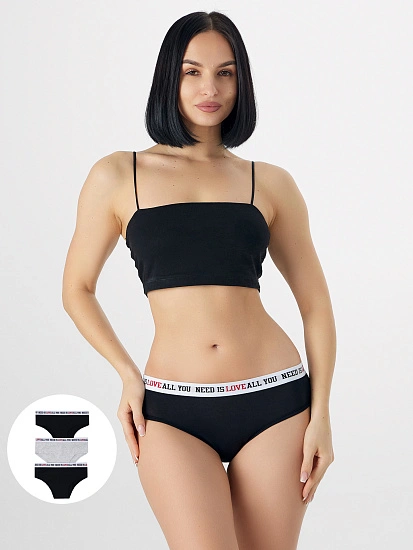 картинка ТРУСЫ ЖЕНСКИЕ (3ШТ.) от магазина стильной одежды Mark Formelle