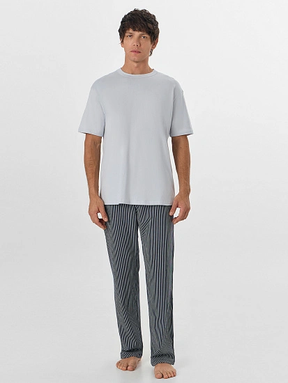 картинка Комплект домашний мужской в полоску от магазина мужской одежды Mark Formelle