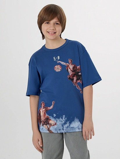 картинка ФУТБОЛКА ДЛЯ МАЛЬЧИКОВ от магазина одежды для мальчиков от бренда Mark Formelle