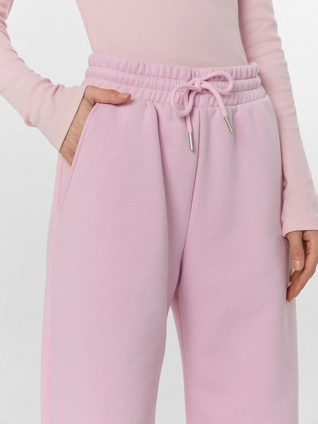 Брюки женские розовые - 5