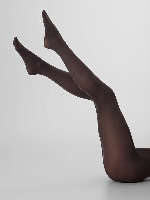 Колготки женские капроновые 70 den коричневые - 7