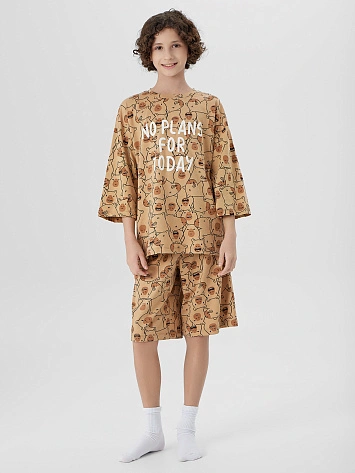 Комплект для мальчиков (джемпер, шорты)