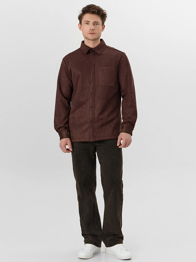 Жакет мужской коричневый - 4