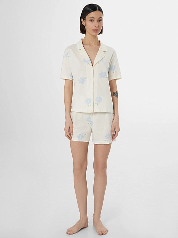 Комплект женский (рубашка, шорты)