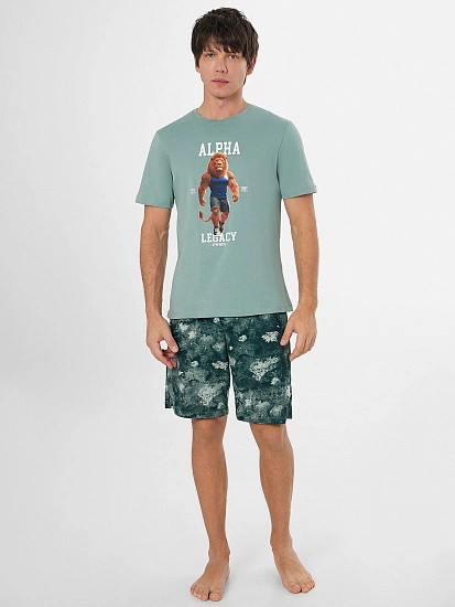 картинка КОМПЛЕКТ МУЖСКОЙ (ФУТБОЛКА, ШОРТЫ) от магазина мужской одежды Mark Formelle