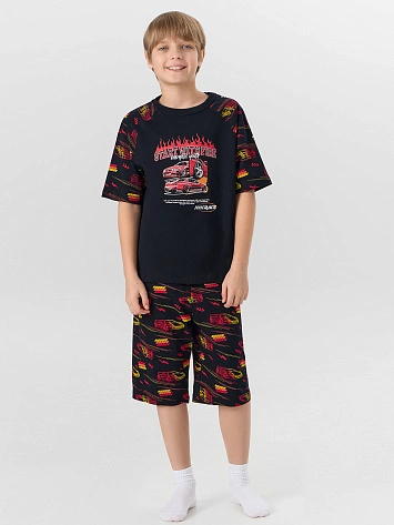 Комплект для мальчиков (джемпер, шорты)