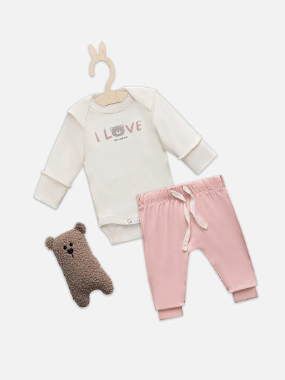 картинка КОМПЛЕКТ ДЕТСКИЙ (БОДИ, ПОЛЗУНКИ) от магазина Одежда+