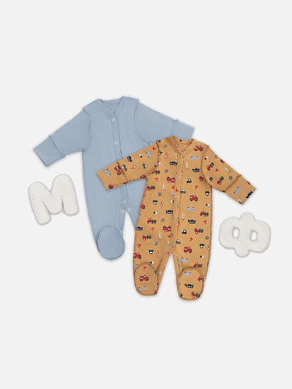 картинка КОМБИНЕЗОН НАТЕЛЬНЫЙ ДЕТСКИЙ (2ШТ.) от магазина Одежда+