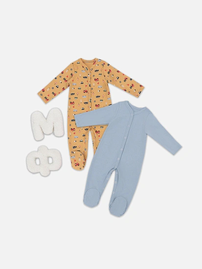 картинка КОМБИНЕЗОН НАТЕЛЬНЫЙ ДЕТСКИЙ (2ШТ.) от магазина Одежда+