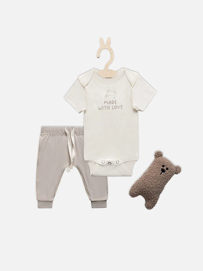 картинка КОМПЛЕКТ ДЕТСКИЙ (БОДИ, ПОЛЗУНКИ) от магазина Одежда+