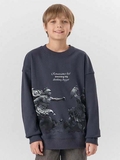 картинка СВИТШОТ ДЛЯ МАЛЬЧИКОВ от магазина одежды для мальчиков от бренда Mark Formelle